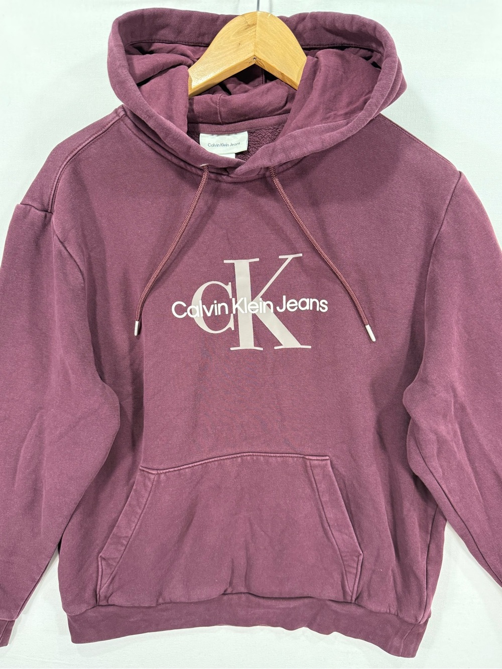 Calvin Klein Jeans Dusty Mauve Logo Hoodie